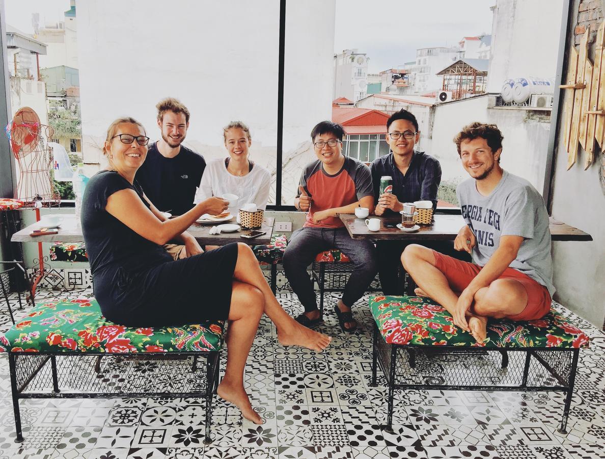 Halley Hostel Hanoi Eksteriør billede