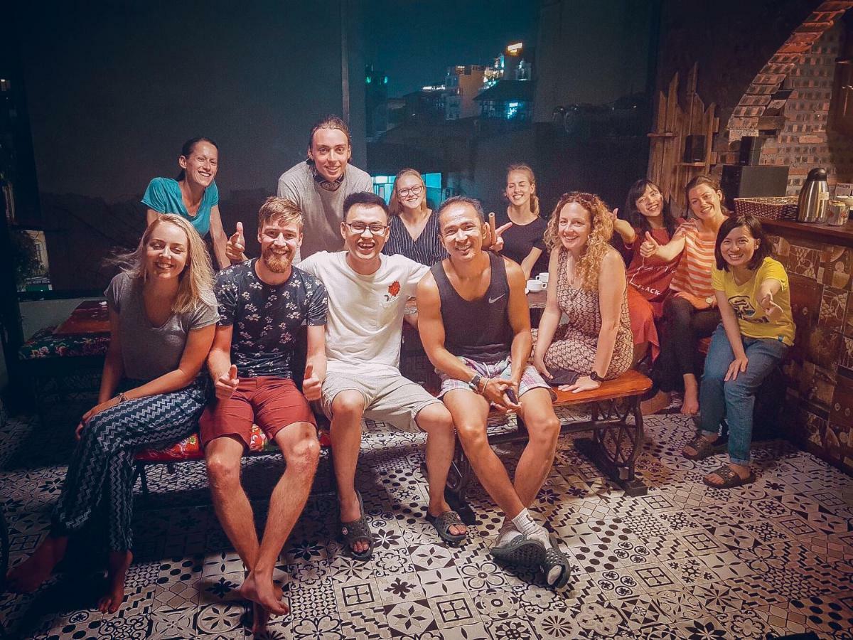 Halley Hostel Hanoi Eksteriør billede